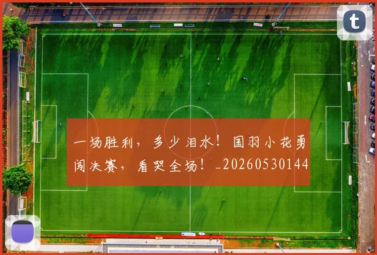 一场胜利，多少泪水！国羽小花勇闯决赛，看哭全场！_20260530144141