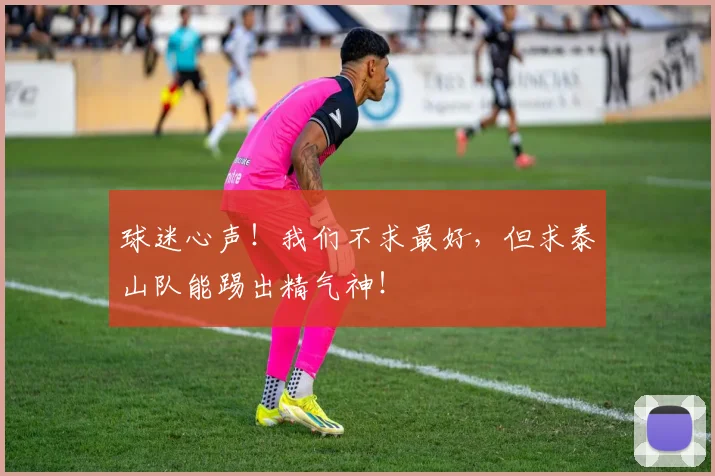 球迷心声!我们不求最好,但求泰山队能踢出精气神!